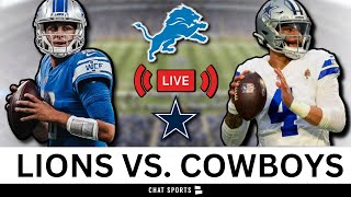 Lions vs Cowboys Live Streaming Scoreboard PlayByPlay Game Audio amp Highlights  NFL Week 17 [upl. by Norven]