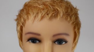 Razor Cut PIXIE HAIRCUT Tutorial [upl. by Llerrehs]