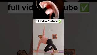 Calm Your Baby Bump Soothing Pregnancy Yoga yoga shorts short shortfeed youtubesearch [upl. by Melisenda]