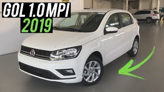 Avaliação  Novo Volkswagen Gol 10 MPI TotalFlex 2019  Curiosidade Automotiva® [upl. by Notlef740]