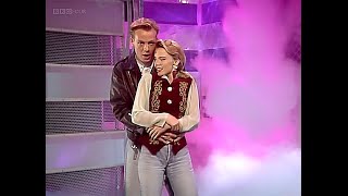 Kylie Minogue amp Jason Donovan  Especially For You  TOTP  1989 Remastered [upl. by Ydennek]