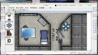 High Space Battlemaps Tutorial 2 Mapping the Command Deck [upl. by Evets]