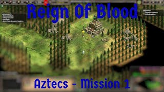 Aztecs Campaign Mission 1  AOE2 AoC [upl. by Atilrak206]