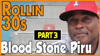 Blood Stone Piru recalls Varrio 40th Street and 38th Street clashing in the low bottoms pt3 [upl. by Fruin210]