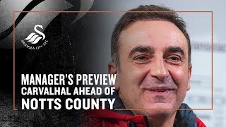 Press Conference Carlos Carvalhal ahead of Notts County [upl. by Sherlock]