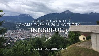 Innsbruck  UCI Road World Championships 2018 Host City  allthegoodiescom [upl. by Haldeman]