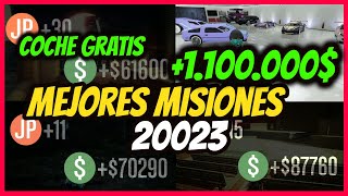 📢NUEVO 6 MISIONES que MÁS DINERO PAGAN en GTA 5 ONLINE SOLO 20023 GANAR MUCHO DINERO [upl. by Yonita]