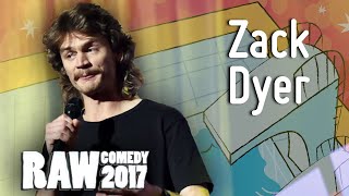 Zack Dyer VIC  Winner RAW Comedy National Grand Final 2017 [upl. by Airbas]