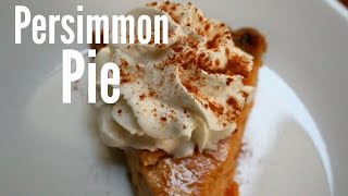 How to Make Persimmon Pie  rachel republic [upl. by Ahseiyn709]