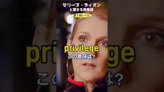 セリーヌ・ディオンと覚える英単語 【英検準1級レベル No21 privilege】 英検準1級 英単語 英語学習 リスニング TOElC [upl. by Katheryn481]