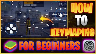 How to set keymaping In Bluestack 5 For Freefire  Bluestack 5 beginner Guide For Freefire [upl. by Ariak]