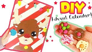 DIY Cute ADVENT CALENDAR EASY Xmas CHOCOLATES  XMAS DIY [upl. by Hoi]