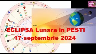 ECLIPSA Lunara in PESTI 17 septembrie 2024 [upl. by Eitsyrc]