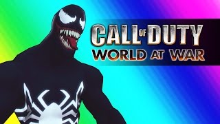 Venom Zombies COD WaW Zombies Mods Spiderman Edition [upl. by Gans]