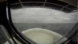 Hydra Sports 2596 Center Console running in some slop Gopro footage [upl. by Ardys]