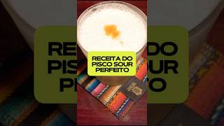 Pisco Sour receita oficial peruana peru pisco piscosour [upl. by Halsted]