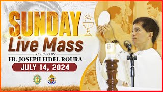 SUNDAY FILIPINO MASS TODAY LIVE  JULY 14 2024  FR JOSEPH FIDEL ROURA [upl. by Prior822]