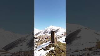 Don’t miss Ushguli in November 🏔️🇬🇪 georgia travel svaneti [upl. by Kass262]