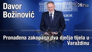 Božinović o slučaju mrtve djece u Varaždinu [upl. by Samson]