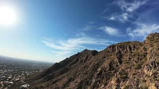 Camelback Mt at the Phoenician flyover 2 [upl. by Anelahs]