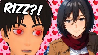 Can I Rizz Up Mikasa CharacterAi [upl. by Etnaid]