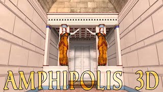 Amphipolis the Kasta Tomb  3D reconstruction [upl. by Acsicnarf]