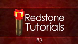 Redstone Tutorials  3 Opening Double Doors [upl. by Nilesoy392]