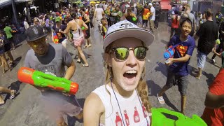 Songkran — Thai New Year  Thailand Phuket travel blog ENG SUB [upl. by Ai]