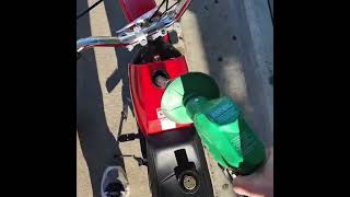 Better Gas Mileage lol funny minibike [upl. by Hummel]