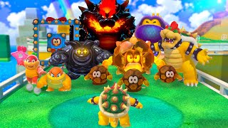 What happens if Bowser fights All Bosses at once in Bowsers Fury [upl. by Adon]