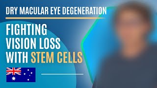 15 Years with Macular Degeneration How Stem Cells Changed A Patients Life [upl. by Averill]