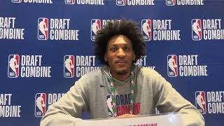 Isaac Jones 2024 NBA Draft Combine Interview [upl. by Aidualc457]