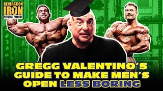 Here’s Why Gregg Valentino Thinks Mens Open Bodybuilding Is Still BORING  Part 2 [upl. by Polivy]