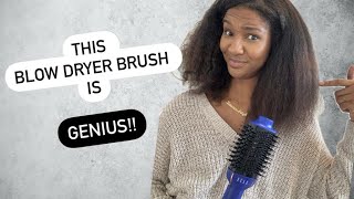 THE BEST Blow Dryer Brush for TYPE 4 Natural Hair [upl. by Tchao626]