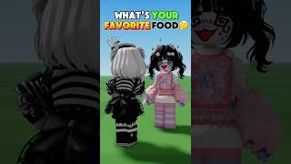 What’s your favorite food 🍗🤔 roblox robloxshorts [upl. by Arema200]