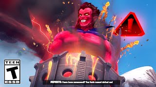 HES BEEN SUMMONED In Fortnite Event Update [upl. by Kapoor169]