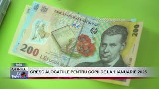 04 CRESC ALOCAȚIILE PENTRU COPII DE LA 1 IANUARIE 2025 [upl. by Cattan]