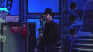 Social Distortion  quotMachine Gun Bluesquot On Jimmy Kimmel Live [upl. by Ahsatam]