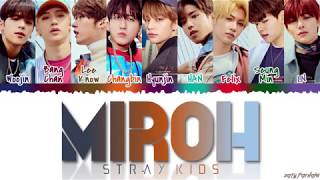 STRAY KIDS 스트레이 키즈  MIROH Lyrics Color CodedHanRomEng [upl. by Fredrika992]