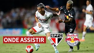 SÃO PAULO X BRAGANTINO  ONDE ASSISTIR ESCALAÇÃO E HORÁRIO  BRASILEIRÃO 2024 [upl. by Lak]