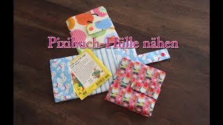 PixibuchHülle nähen  Pixibuchhülle nähen  schnell und einfach [upl. by Olinde]