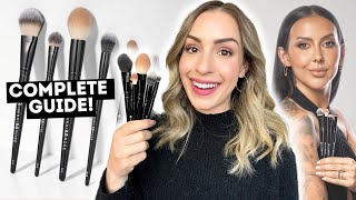 BK BEAUTY x NIKKI LA ROSE 🤩 Makeup Brush Set  REVIEW amp DEMOS  Makeup brushes and their uses [upl. by Cirillo]