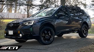 2022 Subaru Outback Wilderness Full Tour and Impressions  Allcarnews [upl. by Llerut]