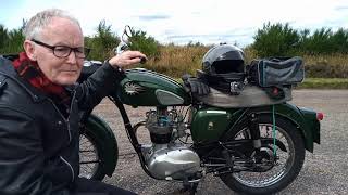 BSA C15 Round Loch Ness 109 miles [upl. by Notsahc]