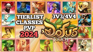 TIERLIST Des classes PVP 3V3  4V4  DOFUS Touch [upl. by Reade]