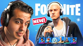 Fortnite X EMINEM 🔥 ویکتوری رویال با امینم [upl. by Niawd771]