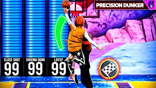 This 99 DUNK Pure Slasher Build Is A NIGHTMARE on NBA 2K24 [upl. by Rayle520]