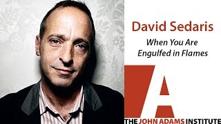 David Sedaris on When You Are Engulfed in Flames  The John Adams Institute [upl. by Naimed]