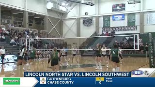 High School Volleyball Highlights 10124 [upl. by Yebba]