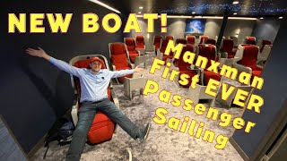 Manxmans First EVER Passenger Sailing Join me on the trip [upl. by Tsyhtema894]